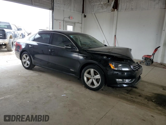 2015 Volkswagen Passat Limited Edition with VIN 1VWAS7A36FC103976, listed as a Copart auction lot 50385035 with Not provided miles and Salvage title. Bid and sale history available at DreamBid. Image 4.