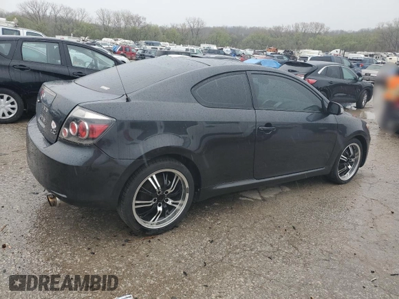 2007 Scion tC Spec with VIN JTKDE177470181120, listed as a Copart auction lot 51754885 with 184,052 mi miles and Salvage Title. Bid and sale history available at carsss.com. Image 3.