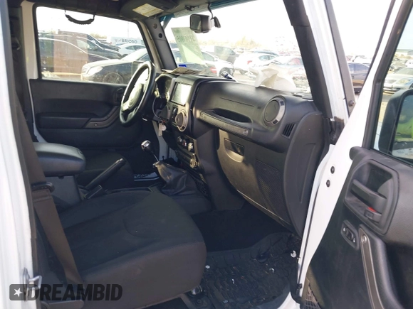 2017 Jeep Wrangler Unlimited Sport with VIN 1C4HJWDG1HL580136, listed as a IAAI auction lot 41193905 with 63,875 mi miles. Bid and sale history available at carsss.com. Image 5.