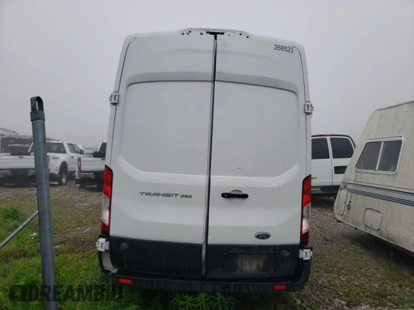 2023 Ford Transit Cargo with VIN 1FTBR2X85PKA25531, listed as a Copart auction lot 61693595 with Not provided miles and Salvage title. Bid and sale history available at DreamBid. Image 6.
