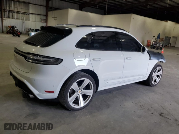 2022 Porsche Macan S z VIN WP1AG2A55NLB23934, wystawiony jako Copart lot #61139885 z przebiegiem 23 012 mil mil oraz Szkoda całkowita • Salvage title. Historia ofert i sprzedaży dostępna na DreamBid. Obrazek 3.