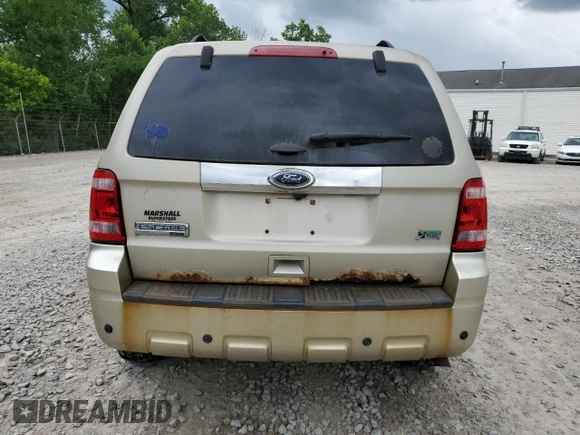 2012 Ford Escape Limited с VIN 1FMCU9EG7CKC03452, выставлен на аукционе Copart как лот 61396925 с пробегом 124 118 миль миль и Чистый • Clean title. История ставок и продаж доступна на DreamBid. Изображение 6.