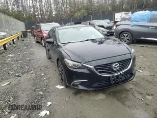 2016 Mazda 6 i Grand Touring with VIN JM1GJ1W53G1475036, listed as a Copart auction lot 86428734 with 123,416 mi miles and Salvage Title. Bid and sale history available at DreamBid. Image 11.