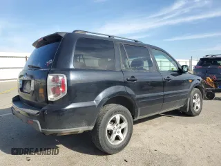 2006 Honda Pilot EX-L with VIN 5FNYF285X6B050069, listed as a Copart auction lot 53162495 with 274,271 mi miles and Salvage Title. Bid and sale history available at DreamBid. Image 3.