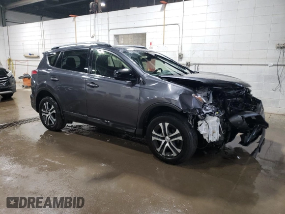 2018 Toyota RAV4 LE with VIN JTMBFREV1JD248395, listed as a Copart auction lot 51752305 with 62,161 mi miles and Salvage Title. Bid and sale history available at DreamBid. Image 4.