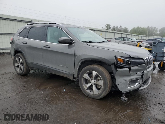 2021 Jeep Cherokee Limited с VIN 1C4PJMDX5MD166457, выставлен на аукционе Copart как лот 61470495 с пробегом 22 069 миль миль и Списание • Salvage title. История ставок и продаж доступна на DreamBid. Изображение 4.