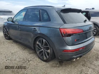 2024 Audi SQ5 Premium Plus with VIN WA1B4AFY4R2052419, listed as a Copart auction lot 74881294 with Not Provided miles and Non Repairable. Bid and sale history available at DreamBid. Image 2.