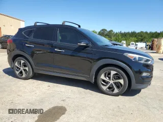 2016 Hyundai Tucson Limited with VIN KM8J33A27GU259046, listed as a Copart auction lot 53451025 with 103,420 mi miles and Clean Title. Bid and sale history available at carsss.com. Image 4.