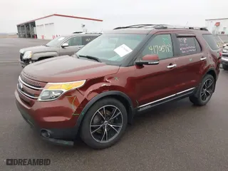 2015 Ford Explorer Limited with VIN 1FM5K8F81FGA20989, listed as a IAAI auction lot 41706989 with 167,152 mi miles. Bid and sale history available at carsss.com. Image 2.