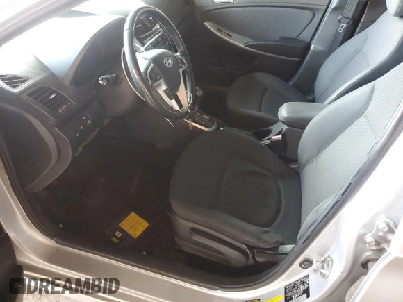 2012 Hyundai Accent SE with VIN KMHCU5AE7CU026029, listed as a Copart auction lot 53893745 with 200,233 mi miles and Salvage Title. Bid and sale history available at carsss.com. Image 7.