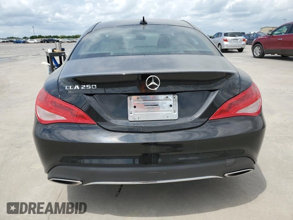 2018 Mercedes-Benz CLA with VIN WDDSJ4EB7JN669450, listed as a Copart auction lot 48736893 with 81,496 mi miles. Bid and sale history available at carsss.com. Image 6.