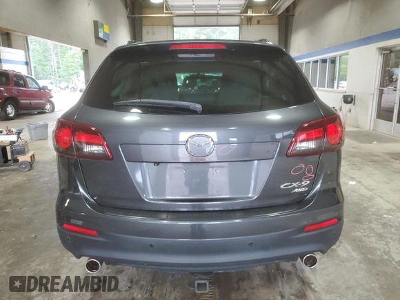 2014 Mazda CX-9 Touring with VIN JM3TB3CV9E0430382, listed as a Copart auction lot 56382125 with 173,481 mi miles and Salvage title. Bid and sale history available at DreamBid. Image 6.