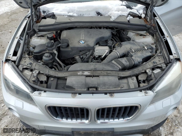 2014 BMW X1 xDrive28i with VIN WBAVL1C5XEVY13475, listed as a Copart auction lot 45987785 with 59,254 mi miles and Salvage Title. Bid and sale history available at carsss.com. Image 11.