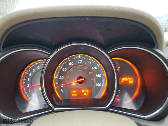 2009 Nissan Murano LE with VIN JN8AZ18W99W207736, listed as a Copart auction lot 85151904 with 189,265 mi miles and Clean Title. Bid and sale history available at carsss.com. Image 9.