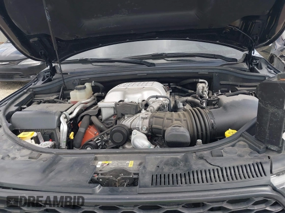 2021 Dodge Durango SRT Hellcat with VIN 1C4SDJH91MC682235, listed as a IAAI auction lot 42029380 with 9,921 mi miles and . Bid and sale history available at DreamBid. Image 10.