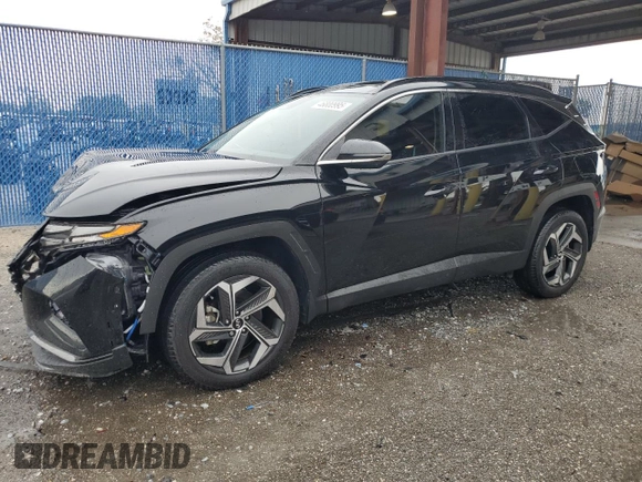 2024 Hyundai Tucson Limited с VIN 5NMJECDE6RH302256, выставлен на аукционе Copart как лот 46800995 с пробегом 13 584 миль миль и На запчасти • Non repairable. История ставок и продаж доступна на DreamBid. Изображение 1.