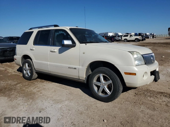 2009 Mercury Mountaineer Premier with VIN 4M2EU38E19UJ00233, listed as a Copart auction lot 80706954 with 247,145 mi miles and Salvage Title. Bid and sale history available at carsss.com. Image 4.