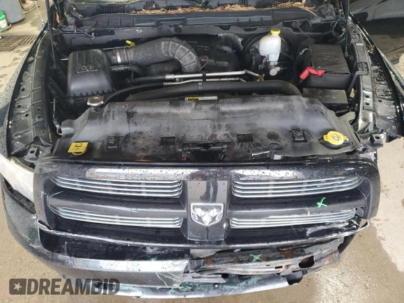 2012 Ram 1500 Sport with VIN 1C6RD7HT5CS306565, listed as a Copart auction lot 59390425 with 155,806 mi miles and Salvage title. Bid and sale history available at DreamBid. Image 11.