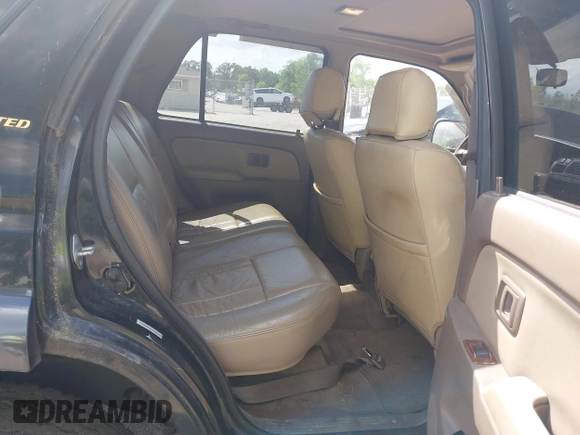 1998 Toyota 4Runner Limited with VIN JT3HN87R5W0188518, listed as a IAAI auction lot 42572049 with 175,274 mi miles and . Bid and sale history available at DreamBid. Image 8.