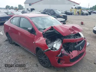 2020 Mitsubishi Mirage SE with VIN ML32F4FJ1LHF06219, listed as a IAAI auction lot 42440256 with 71,886 mi miles and . Bid and sale history available at DreamBid. Image 1.