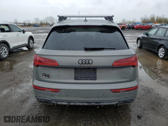 2024 Audi Q5 S line Premium Plus z VIN WA1EAAFY3R2049615, wystawiony jako Copart lot #55653445 z przebiegiem 11 716 mil mil oraz Szkoda całkowita • Salvage title. Historia ofert i sprzedaży dostępna na DreamBid. Obrazek 6.