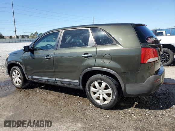 2011 Kia Sorento LX with VIN 5XYKT3A10BG106020, listed as a Copart auction lot 46151355 with 244,140 mi miles and Salvage Title. Bid and sale history available at DreamBid. Image 2.