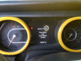 2019 Jeep Wrangler Unlimited Sahara with VIN 1C4HJXEN9KW507069, listed as a Copart auction lot 48542065 with 143,457 mi miles and Salvage title. Bid and sale history available at DreamBid. Image 9.