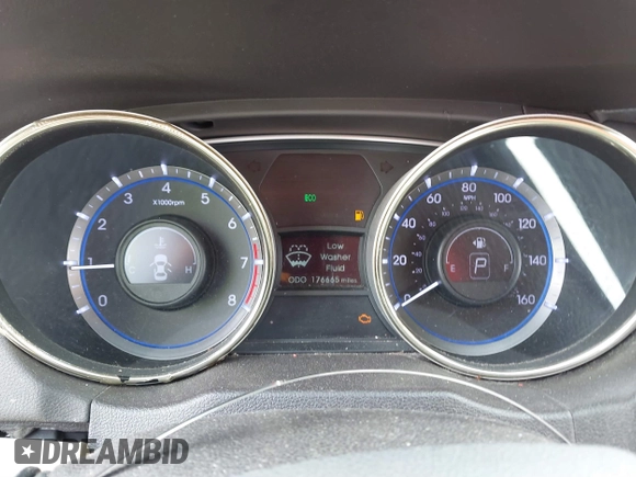 2013 Hyundai Sonata GLS z VIN 5NPEB4AC4DH715565, wystawiony jako IAAI lot #41737310 z przebiegiem 176 665 mil mil oraz . Historia ofert i sprzedaży dostępna na DreamBid. Obrazek 7.