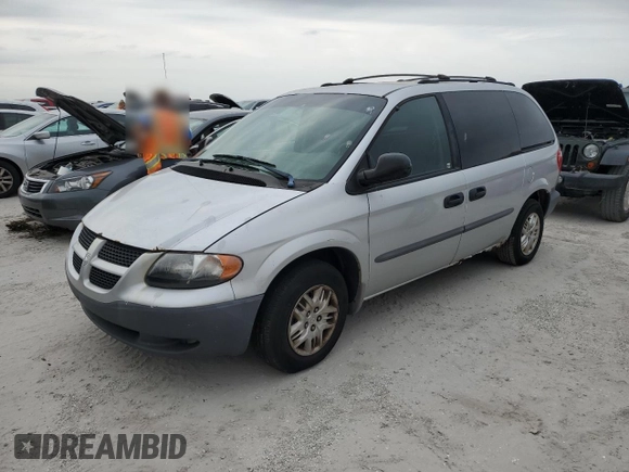 2002 Dodge Caravan SE with VIN 1B4GP25B62B702604, listed as a Copart auction lot 75609034 with Not Provided miles and Clean Title. Bid and sale history available at carsss.com. Image 1.