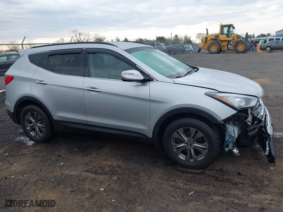 2013 Hyundai Santa Fe Sport with VIN 5XYZUDLB8DG078350, listed as a IAAI auction lot 41888307 with 130,811 mi miles. Bid and sale history available at carsss.com. Image 13.
