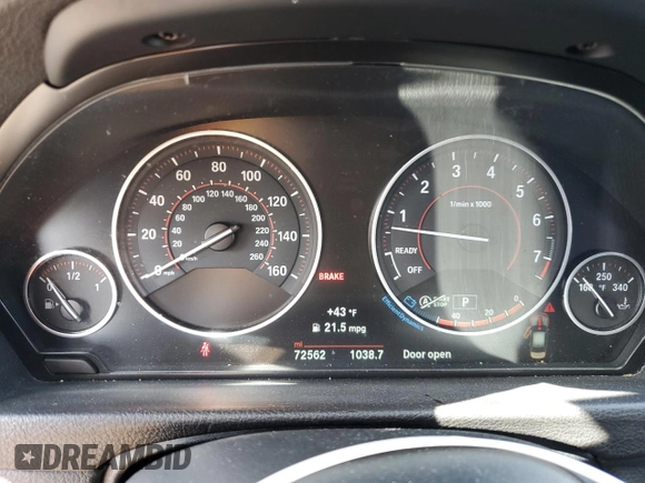 2017 BMW 3 Series 330i xDrive with VIN WBA8D9G35HNU65803, listed as a Copart auction lot 51901045 with 72,562 mi miles and Salvage title. Bid and sale history available at DreamBid. Image 9.
