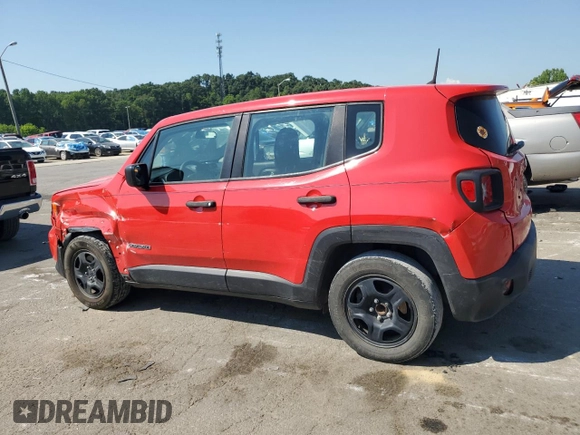 2019 Jeep Renegade Sport z VIN ZACNJAAB0KPK44864, wystawiony jako Copart lot #64246985 z przebiegiem 124 103 mil mil oraz Czysty tytuł • Clean title. Historia ofert i sprzedaży dostępna na DreamBid. Obrazek 2.