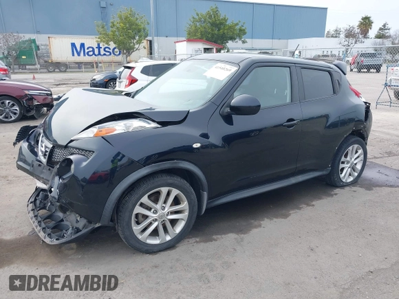 2013 Nissan Juke SV with VIN JN8AF5MV8DT217116, listed as a IAAI auction lot 41540269 with 153,052 mi miles. Bid and sale history available at carsss.com. Image 2.