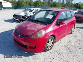 2008 Honda Fit Sport with VIN JHMGD386X8S029209, listed as a IAAI auction lot 42012099 with 263,904 mi miles. Bid and sale history available at carsss.com. Image 2.