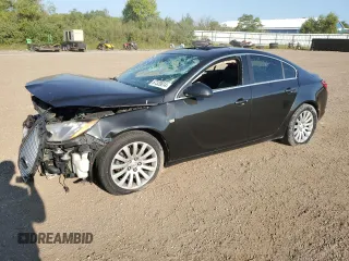 2011 Buick Regal CXL Turbo TO3 with VIN W04GX5GVXB1131405, listed as a Copart auction lot 67320614 with 150,194 mi miles and Salvage Title. Bid and sale history available at carsss.com. Image 1.