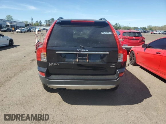 2008 Volvo XC90 I6 with VIN YV4CZ982081426884, listed as a Copart auction lot 53786255 with 209,547 mi miles and Salvage Title. Bid and sale history available at carsss.com. Image 6.