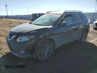 2016 Nissan Rogue SV with VIN 5N1AT2MV1GC870776, listed as a Copart auction lot 46496275 with 109,718 mi miles and Clean Title. Bid and sale history available at DreamBid. Image 1.