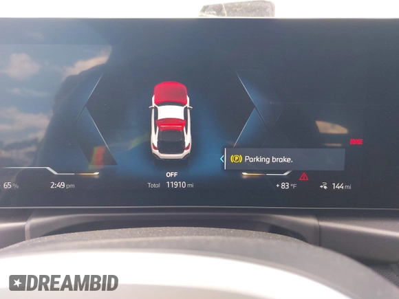 2024 BMW i4 eDrive35 z VIN WBY43AW02RFS79370, wystawiony jako IAAI lot #41887964 z przebiegiem 11 910 mil mil oraz . Historia ofert i sprzedaży dostępna na DreamBid. Obrazek 7.