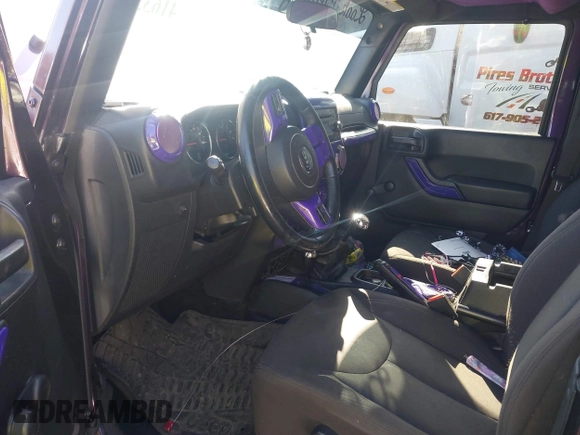 2017 Jeep Wrangler Sport with VIN 1C4AJWAG7HL571463, listed as a IAAI auction lot 41633259 with 130,406 mi miles and . Bid and sale history available at DreamBid. Image 5.