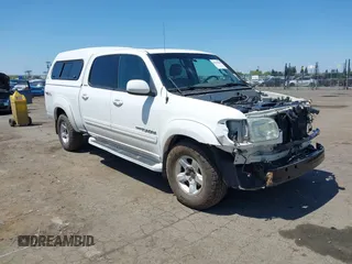 2005 Toyota Tundra Limited with VIN 5TBDT48175S490771, listed as a IAAI auction lot 42117084 with 233,575 mi miles and . Bid and sale history available at DreamBid. Image 1.
