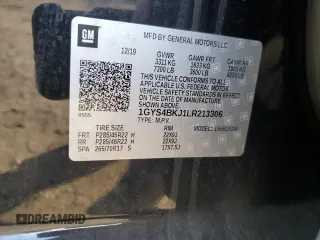 2020 Cadillac Escalade Luxury z VIN 1GYS4BKJ1LR213306, wystawiony jako Copart lot #47806685 z przebiegiem 43 776 mil mil oraz Szkoda całkowita • Salvage title. Historia ofert i sprzedaży dostępna na DreamBid. Obrazek 15.