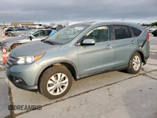 2012 Honda CR-V EX-L with VIN 5J6RM4H79CL013525, listed as a Copart auction lot 52548135 with 160,621 mi miles and Salvage title. Bid and sale history available at DreamBid. Image 1.