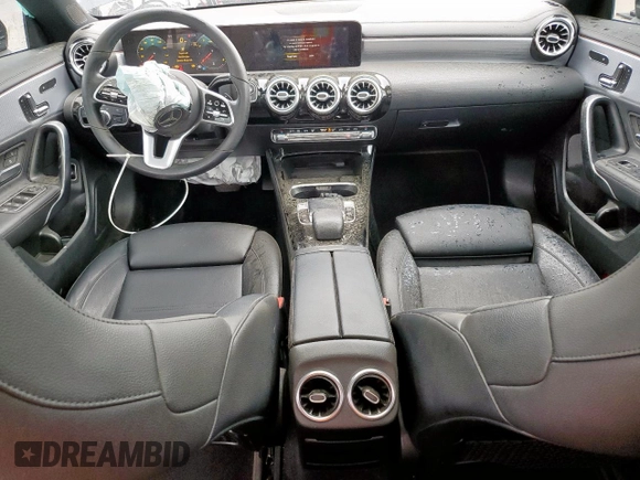 2020 Mercedes-Benz CLA 250 with VIN WDD5J4GB9LN066755, listed as a Copart auction lot 51023305 with 84,345 mi miles and Salvage Title. Bid and sale history available at DreamBid. Image 8.