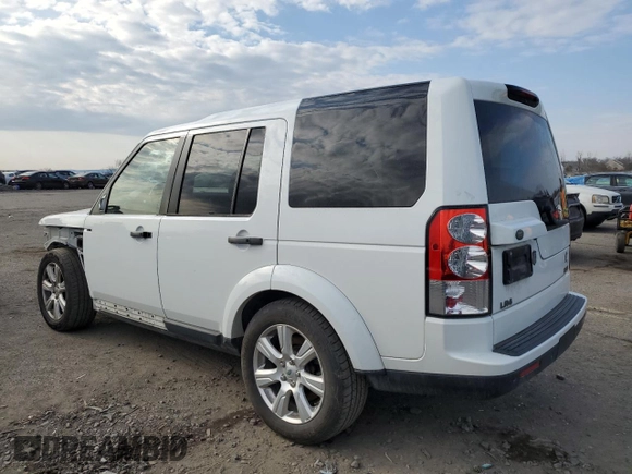 2013 Land Rover LR4 Lux with VIN SALAK2D45DA690019, listed as a Copart auction lot 47551295 with 117,598 mi miles and Salvage title. Bid and sale history available at DreamBid. Image 2.
