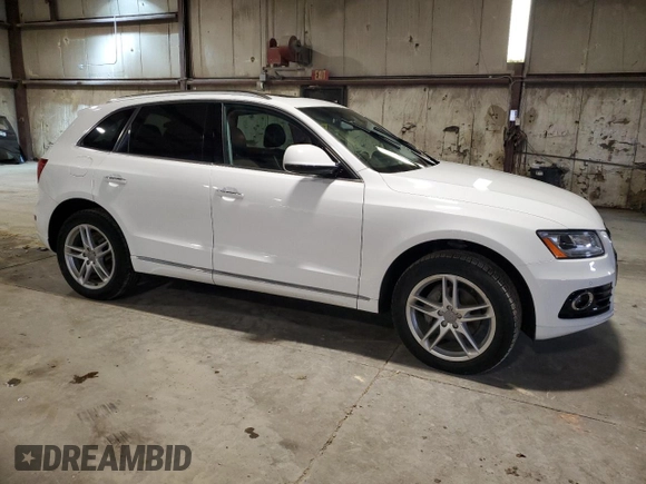 2017 Audi Q5 Premium with VIN WA1C2AFPXHA090873, listed as a Copart auction lot 54058575 with 95,003 mi miles and Salvage title. Bid and sale history available at DreamBid. Image 4.