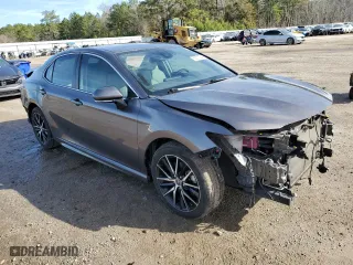 2022 Toyota Camry Hybrid SE with VIN 4T1G31AK1NU581077, listed as a Copart auction lot 86273844 with 101,778 mi miles and Salvage Title. Bid and sale history available at carsss.com. Image 4.