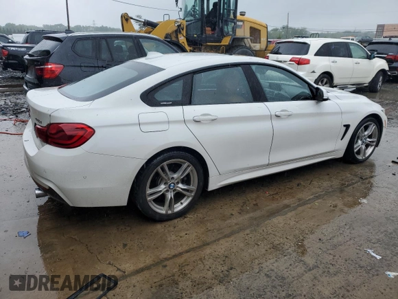 2018 BMW 4 Series 440i z VIN WBA4J5C57JBF07020, wystawiony jako Copart lot #58062735 z przebiegiem 20 708 mil mil oraz Szkoda całkowita • Salvage title. Historia ofert i sprzedaży dostępna na DreamBid. Obrazek 3.