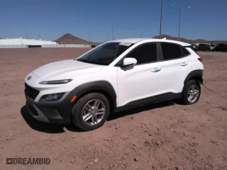 2023 Hyundai Kona SE with VIN KM8K22AB5PU950593, listed as a Copart auction lot 41746985 with 46,468 mi miles and Salvage Title. Bid and sale history available at carsss.com. Image 1.