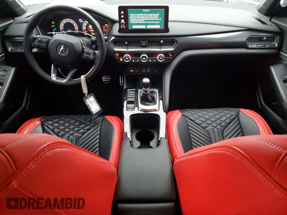 2024 Acura Integra Technology with VIN 19UDE4G7XRA012730, listed as a Copart auction lot 82711864 with 8,707 mi miles and Salvage title. Bid and sale history available at DreamBid. Image 8.