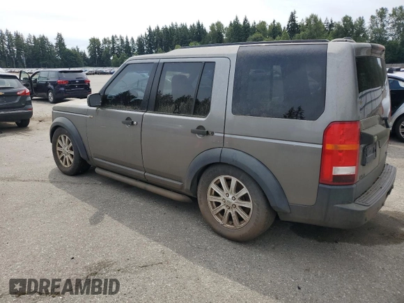 2008 Land Rover LR3 SE with VIN SALAE25468A447301, listed as a Copart auction lot 61275925 with Not provided miles and Clean title. Bid and sale history available at DreamBid. Image 2.